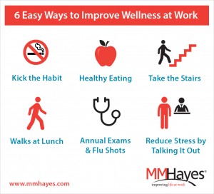 6 ways to improve wellness at work