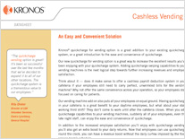Quickcharge and Kronos: Cashless Vending Solutions