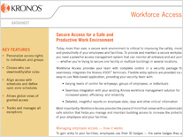 Kronos and Workforce Access