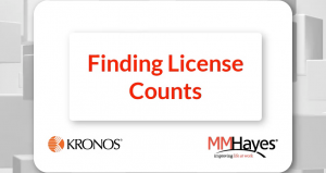 Finding License Counts