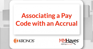Associating a Pay Code with an Accrual
