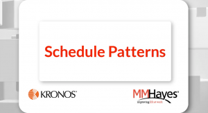 Assigning a Schedule Pattern