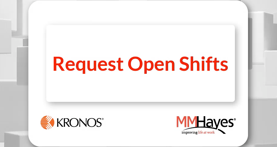 Request Open Shifts