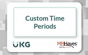 Custom Time Periods